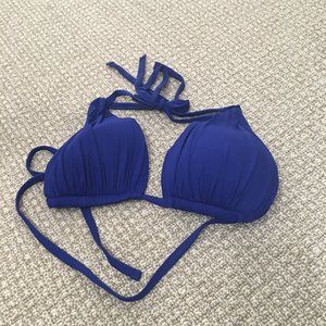 La Blanca Blue Bikini Top - NWOT